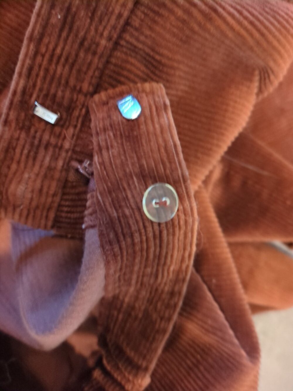 Vintage Country Surburbans Rust Brown Corduroy Pants - Picture 3 of 9
